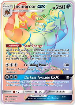 Incineroar-GX #188 Team Up