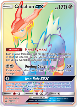 Cobalion-GX #189 Team Up