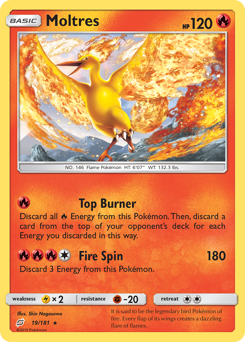 Moltres #19 PSA 10