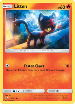 Litten #20 PSA 10