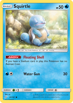 Squirtle #22 PSA 10