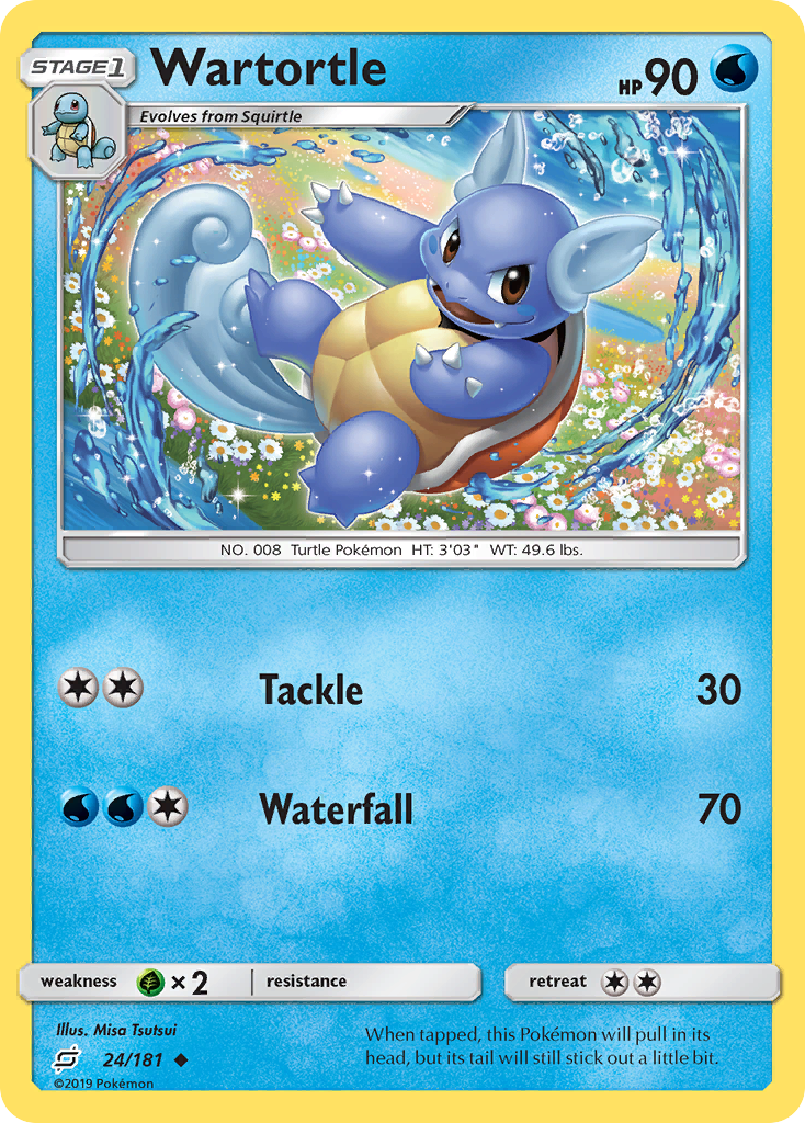 Wartortle #24 Team Up