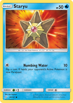 Staryu #28 PSA 10