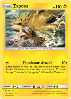 Zapdos Team Up