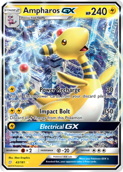 Ampharos-GX #43 PSA 10