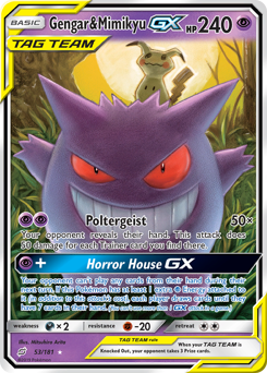 Gengar & Mimikyu-GX Team Up #53