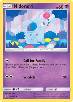 Nidoran ♀ #54 Team Up