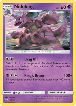 Nidoking #59 Team Up