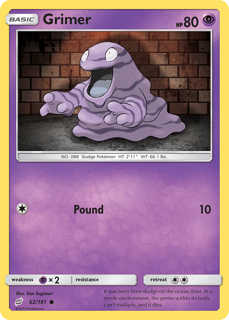 Grimer #62 Team Up