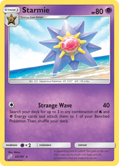 Starmie #65 Team Up