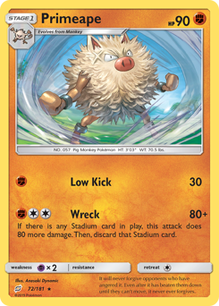 Primeape #72 PSA 10