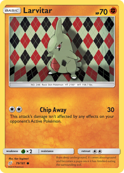 Larvitar #79 Team Up