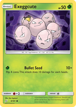 Exeggcute #8 PSA 10