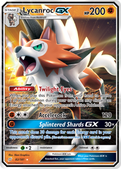 Lycanroc-GX #82 Team Up