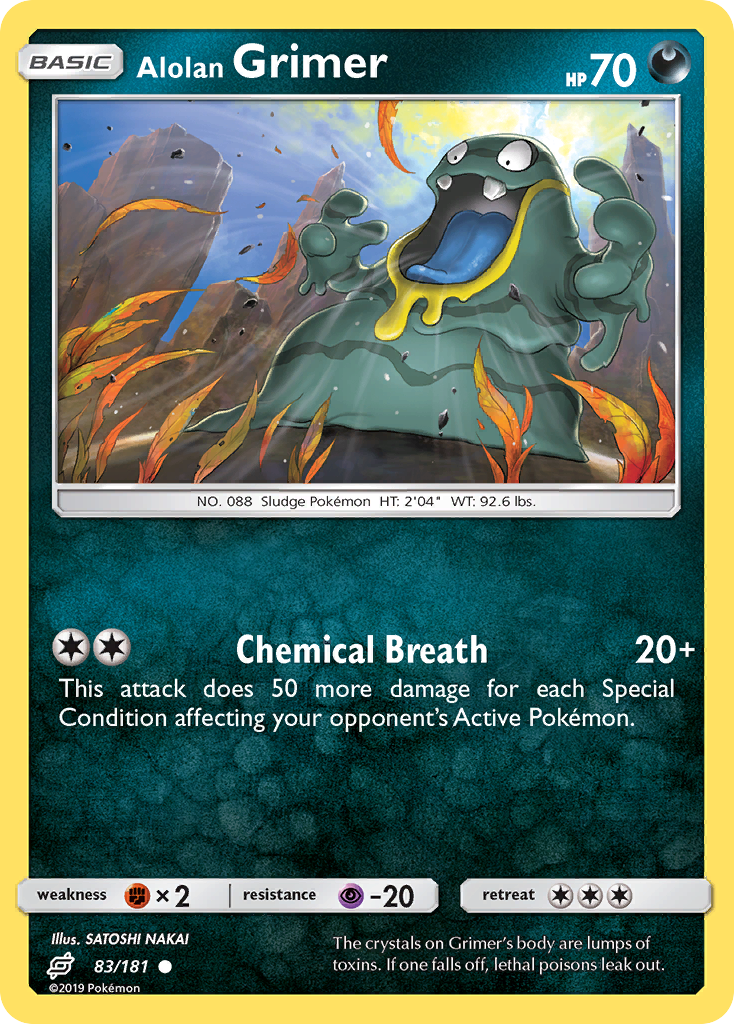 Alolan Grimer #83 Team Up