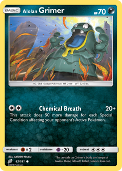 Alolan Grimer #83 Team Up