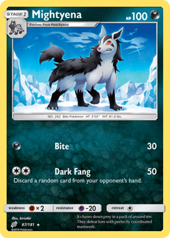 Mightyena #87 Team Up