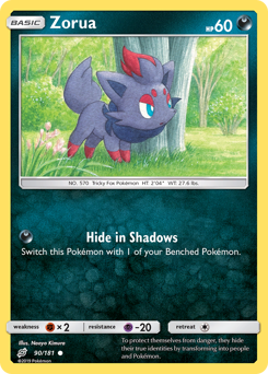 Zorua #90 PSA 10