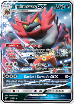 Incineroar-GX #97 Team Up
