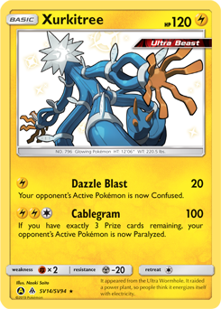 Xurkitree #SV14 Hidden Fates Shiny Vault