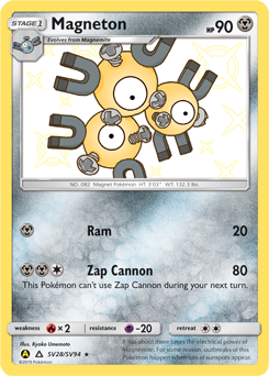 Magneton #SV28 Hidden Fates Shiny Vault