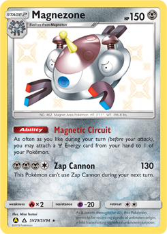 Magnezone #SV29 Hidden Fates Shiny Vault