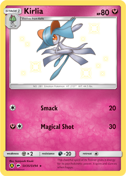 Kirlia #SV35 Hidden Fates Shiny Vault