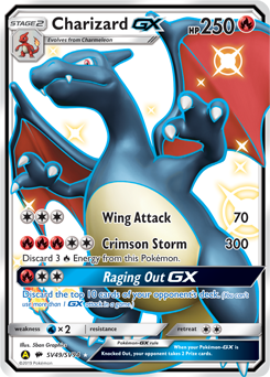 Charizard-GX #SV49 Hidden Fates Shiny Vault