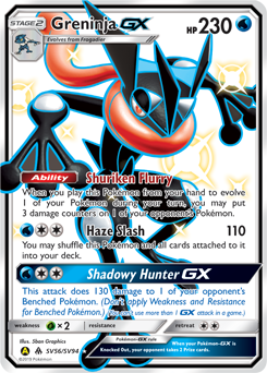 Greninja-GX #SV56 Hidden Fates Shiny Vault