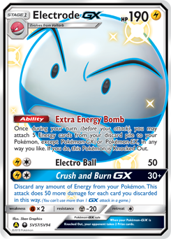 Electrode-GX #SV57 Hidden Fates Shiny Vault