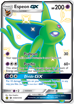 Espeon-GX #SV60 Hidden Fates Shiny Vault