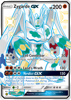 Zygarde-GX #SV65 Hidden Fates Shiny Vault