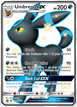 Umbreon-GX #SV69 Hidden Fates Shiny Vault