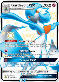 Gardevoir-GX #SV75 Hidden Fates Shiny Vault