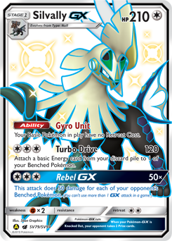 Silvally-GX #SV79 Hidden Fates Shiny Vault