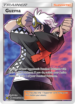 Guzma #SV84 Hidden Fates Shiny Vault