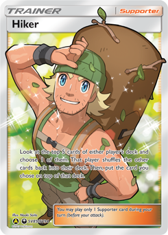 Hiker #SV85 Hidden Fates Shiny Vault
