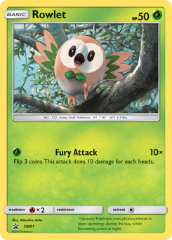 Rowlet SM Black Star Promos #SM01