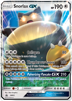 Snorlax-GX SM Black Star Promos #SM05
