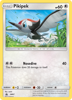 Pikipek #SM07 SM Black Star Promos