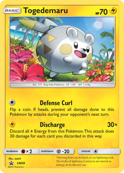 Togedemaru SM Black Star Promos #SM09