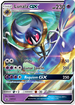 Lunala-GX #SM103 SM Black Star Promos