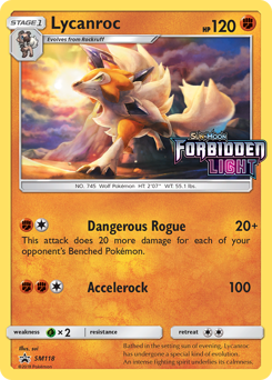 Lycanroc #SM118 SM Black Star Promos