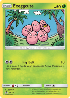 Exeggcute #SM119 SM Black Star Promos