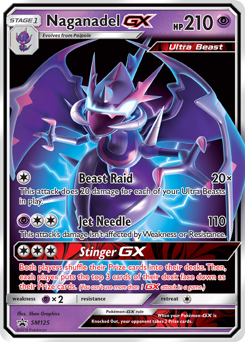 Naganadel-GX #SM125 SM Black Star Promos