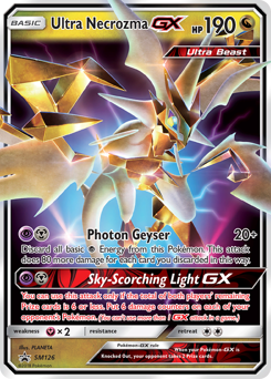 Ultra Necrozma-GX #SM126 SM Black Star Promos