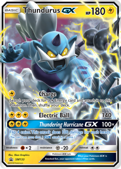 Thundurus-GX SM Black Star Promos #SM133