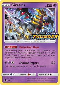 Giratina #SM151 SM Black Star Promos