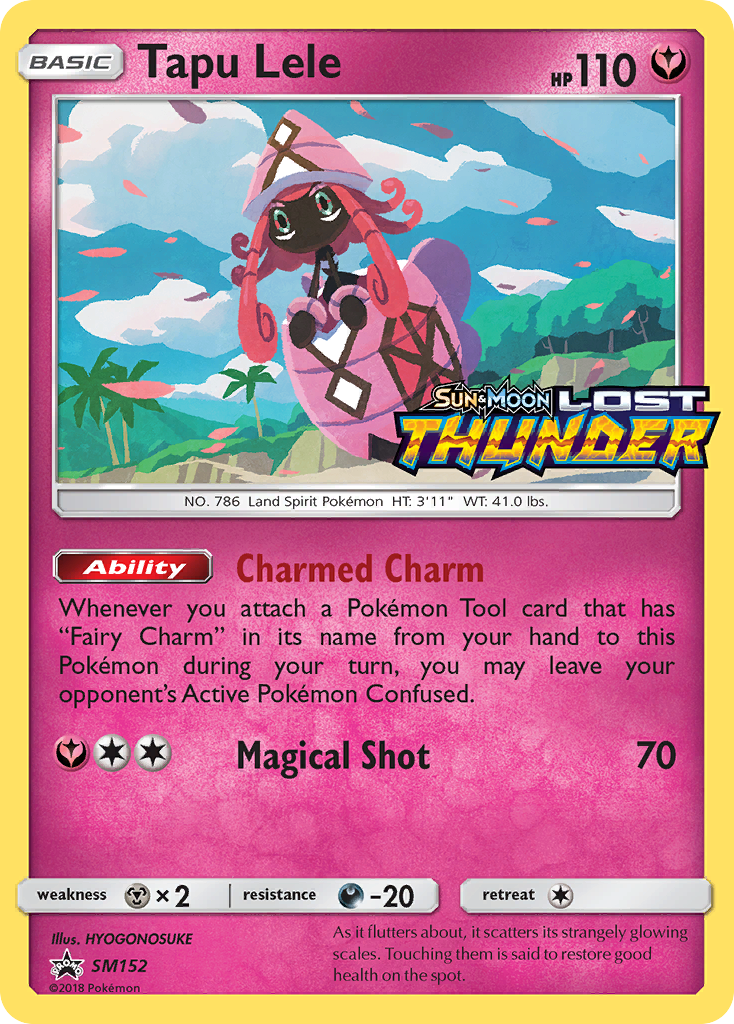 Tapu Lele #SM152 SM Black Star Promos