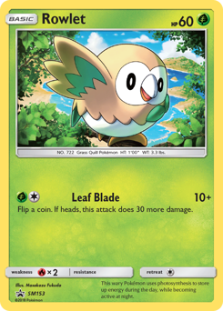 Rowlet SM Black Star Promos #SM153